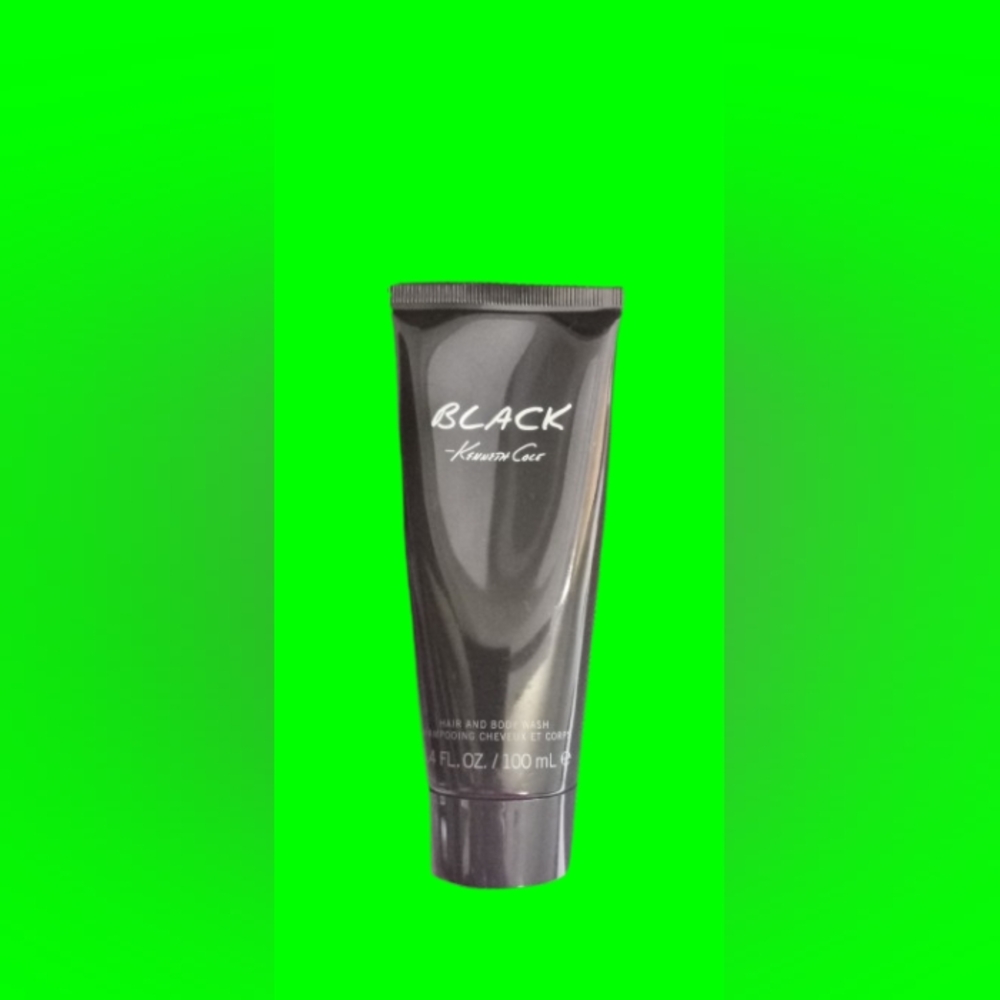 New Mens Kenneth Cole Black Hair and Body Wash 3 oz.